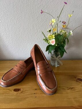 Classic Brown Women’s Penny Loafers